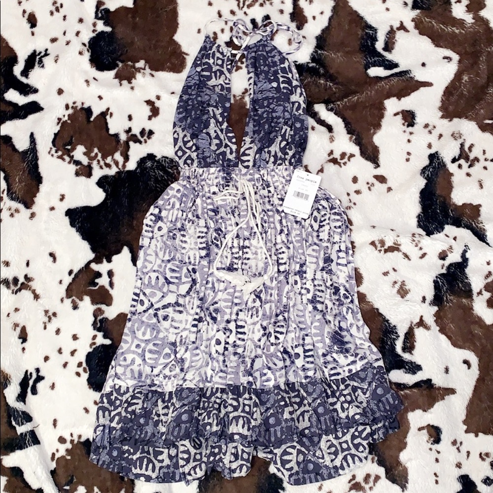 Free people halter dress